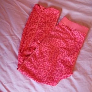 H&M Sport Bright Leopard Print Leggings